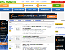 Tablet Screenshot of braila-anunturi.ro